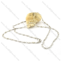 Nice-looking Steel small chain necklaces for ladies -n000381