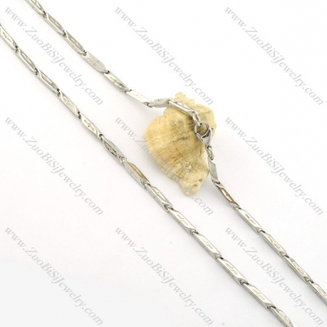 Hot Selling Stainless Steel small chain necklaces for ladies -n000396