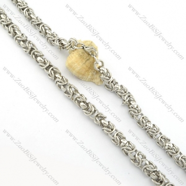 Exquisite Noncorrosive Steel stamping necklaces -n000401