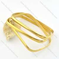 plating bangle including several rings b001970