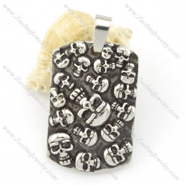 dog tag stainless steel jewelry p001437