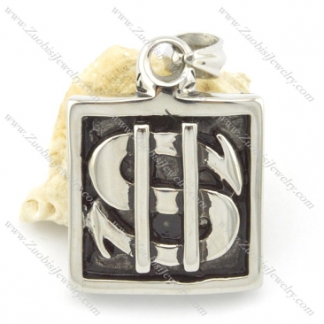 dog tag stainless steel jewelry p001433