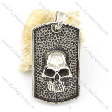 dog tag stainless steel jewelry p001428