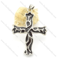 stainless steel cross pendants p001422