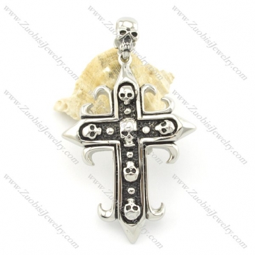 stainless steel cross pendants p001410