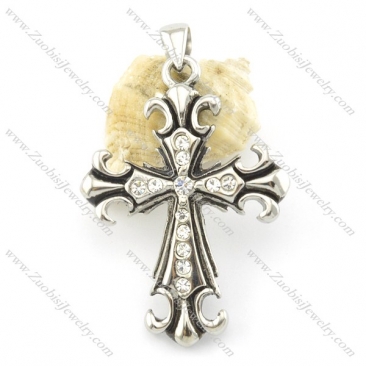 stainless steel cross pendants p001409