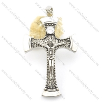 stainless steel cross pendants p001412