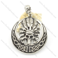 316l stainless steel casting pendant p001400