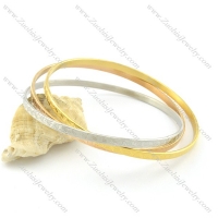 stainless steel plating rings bangles b001835