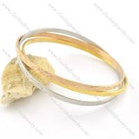 stainless steel plating rings bangles b001834