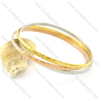 stainless steel plating rings bangles b001828