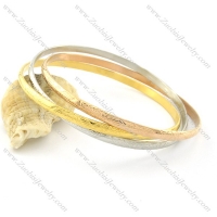 stainless steel plating rings bangles b001827