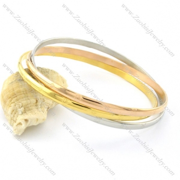 stainless steel plating rings bangles b001826