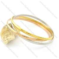 stainless steel plating rings bangles b001824