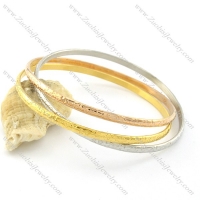 stainless steel plating rings bangles b001823