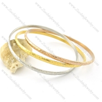 stainless steel plating rings bangles b001822