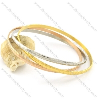 stainless steel plating rings bangles b001819