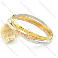 stainless steel plating rings bangles b001817