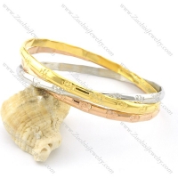 stainless steel plating rings bangles b001816