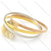 stainless steel plating rings bangles b001812