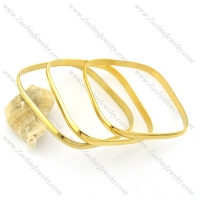 stainless steel plating rings bangles b001808