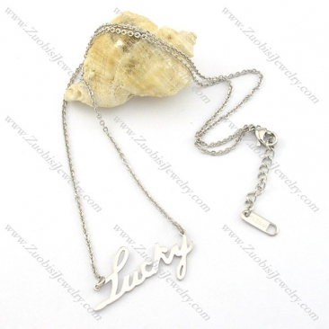 LUCKY charm necklaces n000462