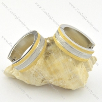 stainless steel plating earring e000723