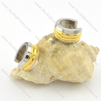 stainless steel plating earring e000719