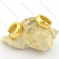 stainless steel plating earring e000716