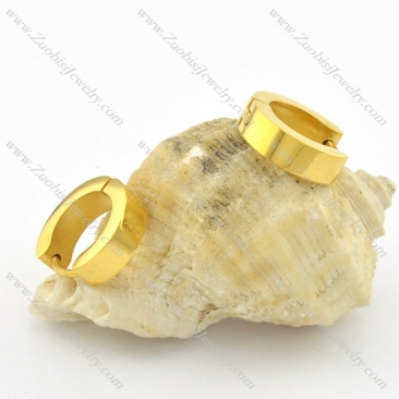 stainless steel plating earring e000715