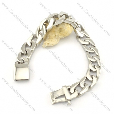 stainless steel casting bracelet b001757