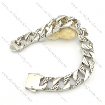 stainless steel casting bracelet b001755