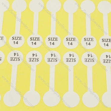 size labels for rings size 14 pa0035