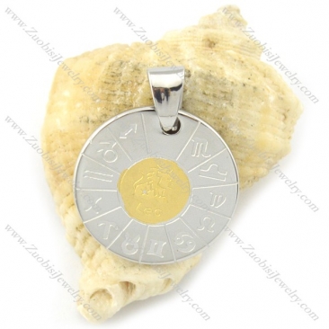 gold constellation pendant p001298