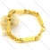 gold plating great wall theme stainless steel bracelet b001560