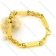 gold plating great wall theme stainless steel bracelet b001560