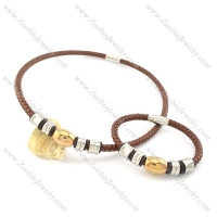 leather jewelry set s000741