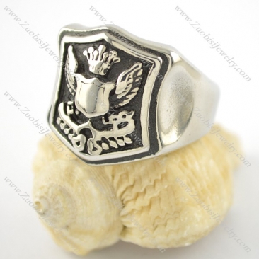 Military Rings for Men in Stainless Steel r001557