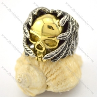 Feathered monster stainless steel rings r001571