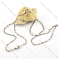 2mm small chain necklace for ladies n000592