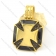 gold stainless steel iron cross pendant p001612