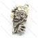 A brown eyed ghost stainless steel pendant p001615