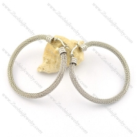 net circle earrings e000865