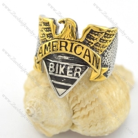 american eagle ring for motorcycle bikers r001590