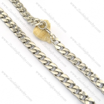 1.3cm wide 65cm long casting chain necklace n000650