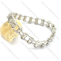 9mm wide woman motorcycle bike chain bracelet b002422