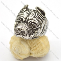 crazy dog ring r001655