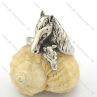 lovely horse ring r001674