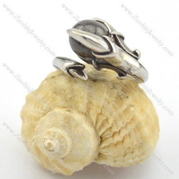 great stone ring for mens stainless steel jewellery r001681