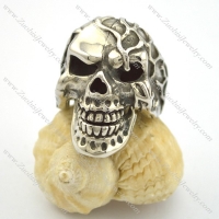 smile ss skull ring r001691